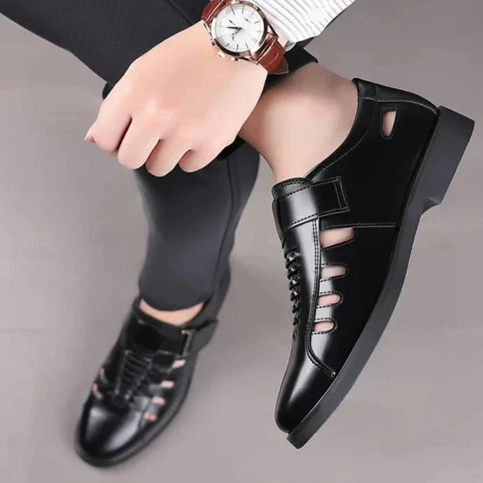 Sandália Masculina de Couro