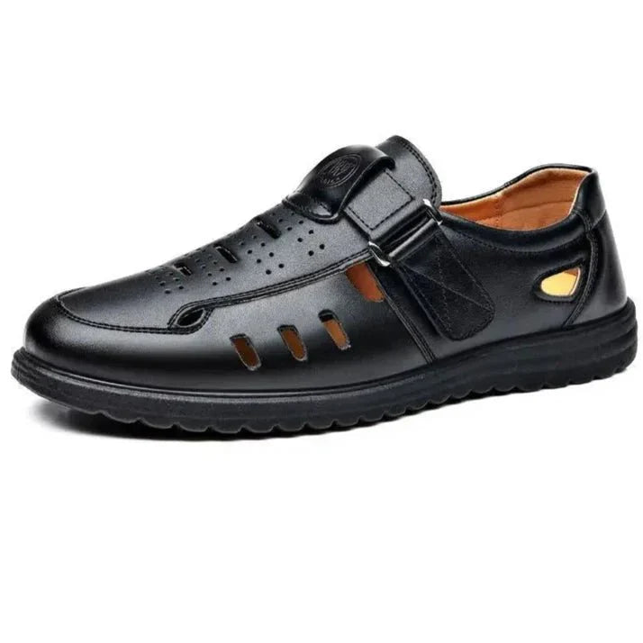 Sandália Masculina de Couro