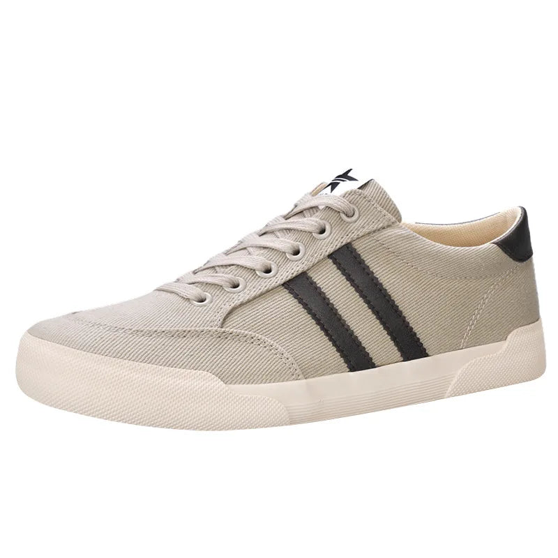 Tênis Masculino Casual de Lona de Algodão