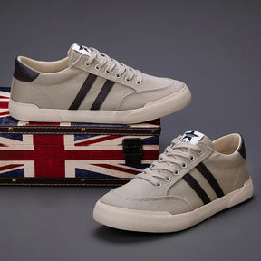 Tênis Masculino Casual de Lona de Algodão