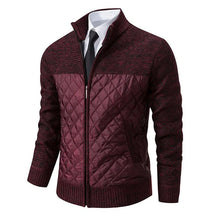 Jaqueta Masculina Patchwork - Cardigã Masculino - Outono/Inverno 2024