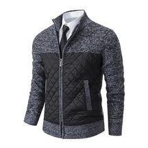 Jaqueta Masculina Patchwork - Cardigã Masculino - Outono/Inverno 2024