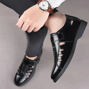 Sandália Masculina de Couro