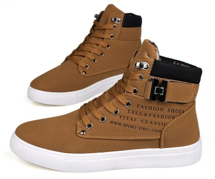 Tênis Masculino Cano Alto - Conforto e Estilo Urbano