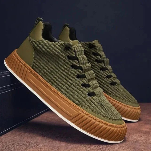 Tênis Casual Veludo Masculino - Estilo e Sofisticação para Todas as Ocasiões